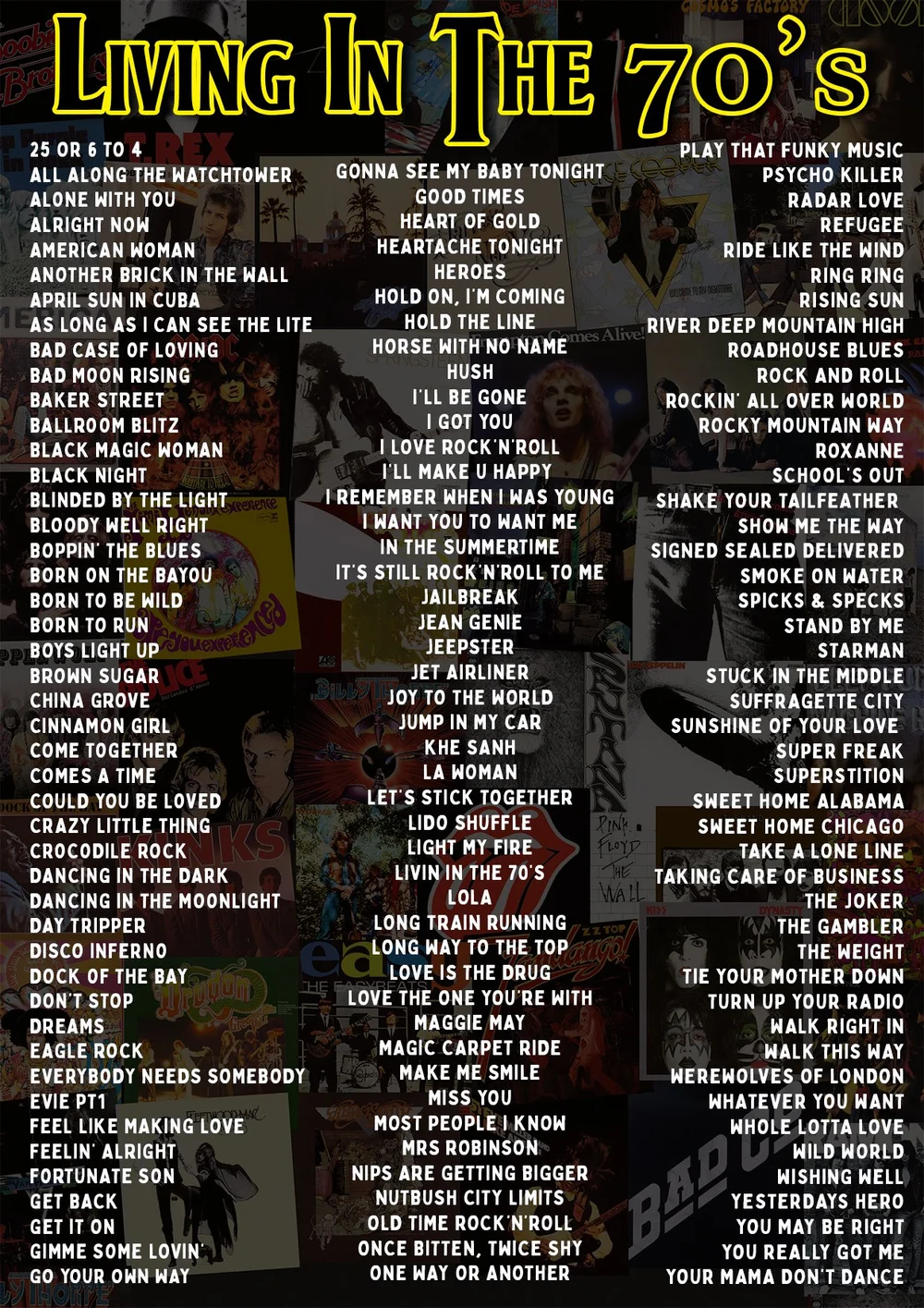 Living In The 70's — Rhodetrip Entertainment