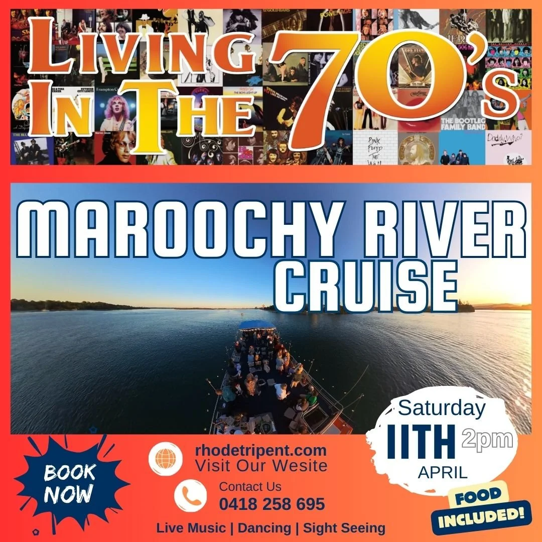 Living In The 70s Maroochy Cruise - SAT 11th APR 2026