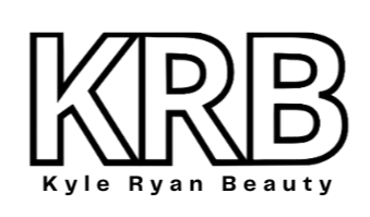 Logo with the acronym KRB in large bold letters and the text 'Kyle Ryan Beauty' beneath it.