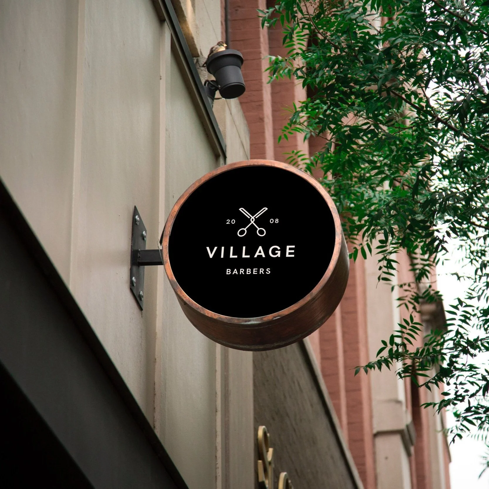 Village Barbers Brand Identity