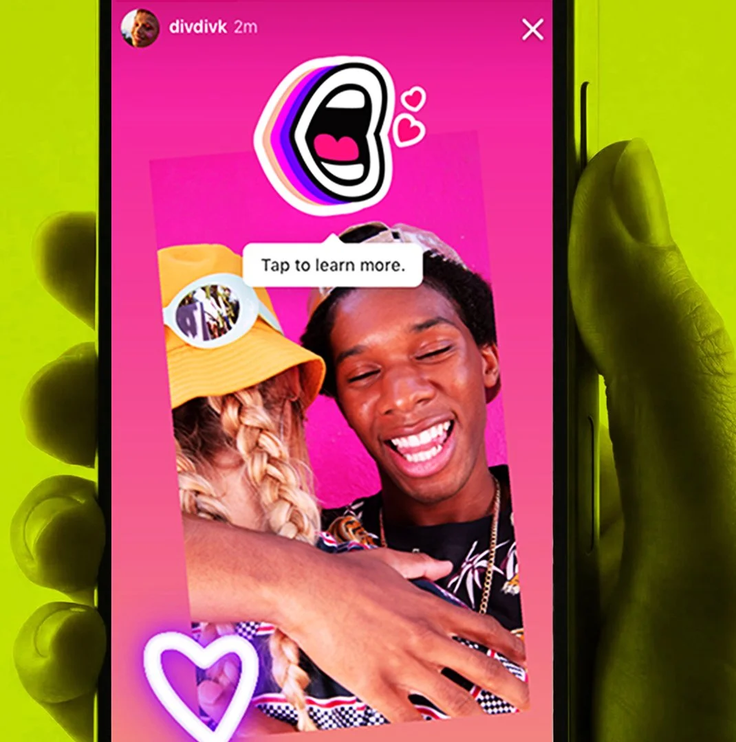 Instagram App Sticker