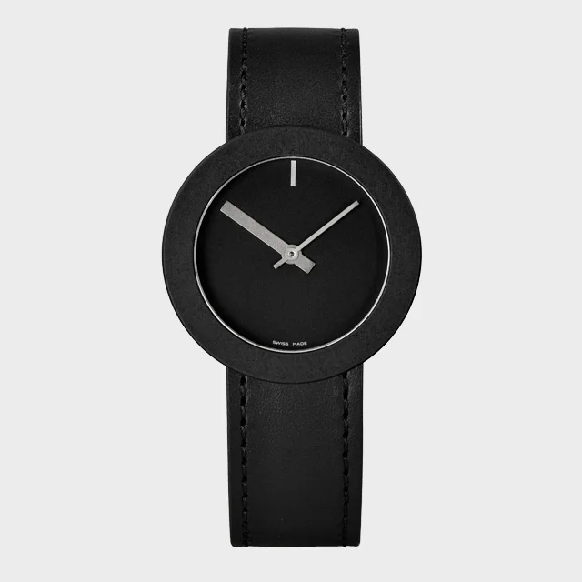 Halo watch with black bezel