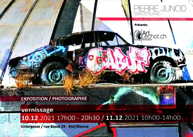 Photography Exposition in our shop in Bienne