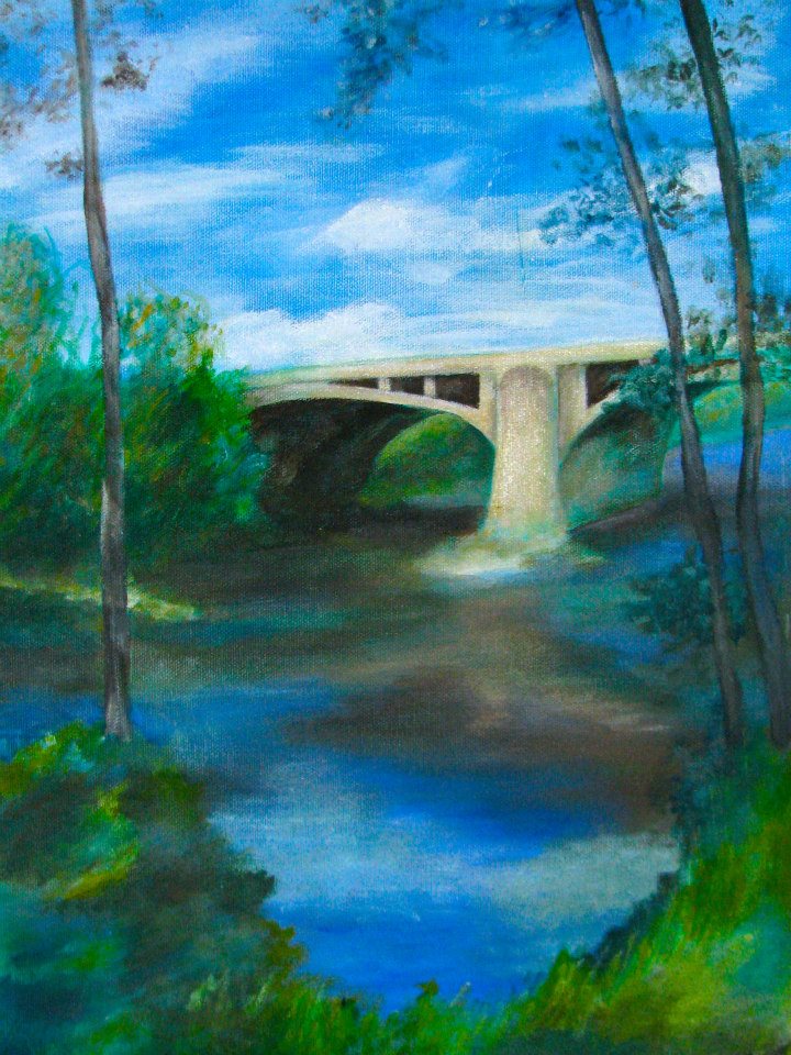 Reading Bridge - Sold