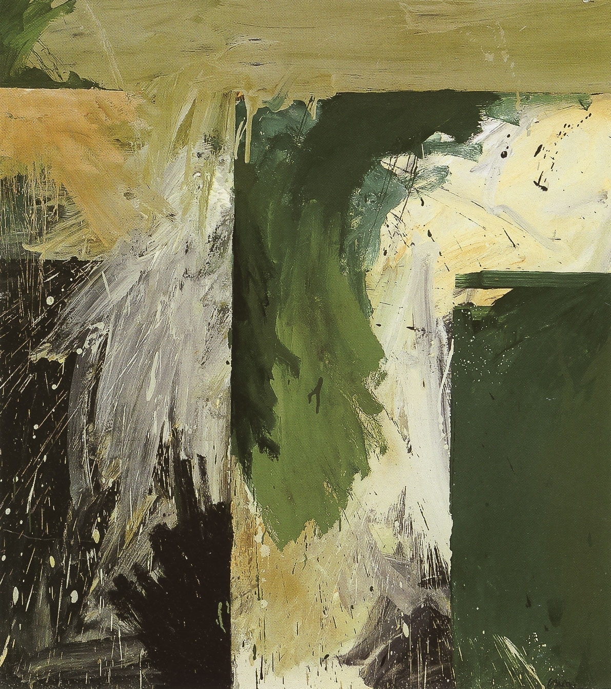 1963, "The Fourth Day-Le Quatrième Jour", oil on canvas, 132.7x117.9cm