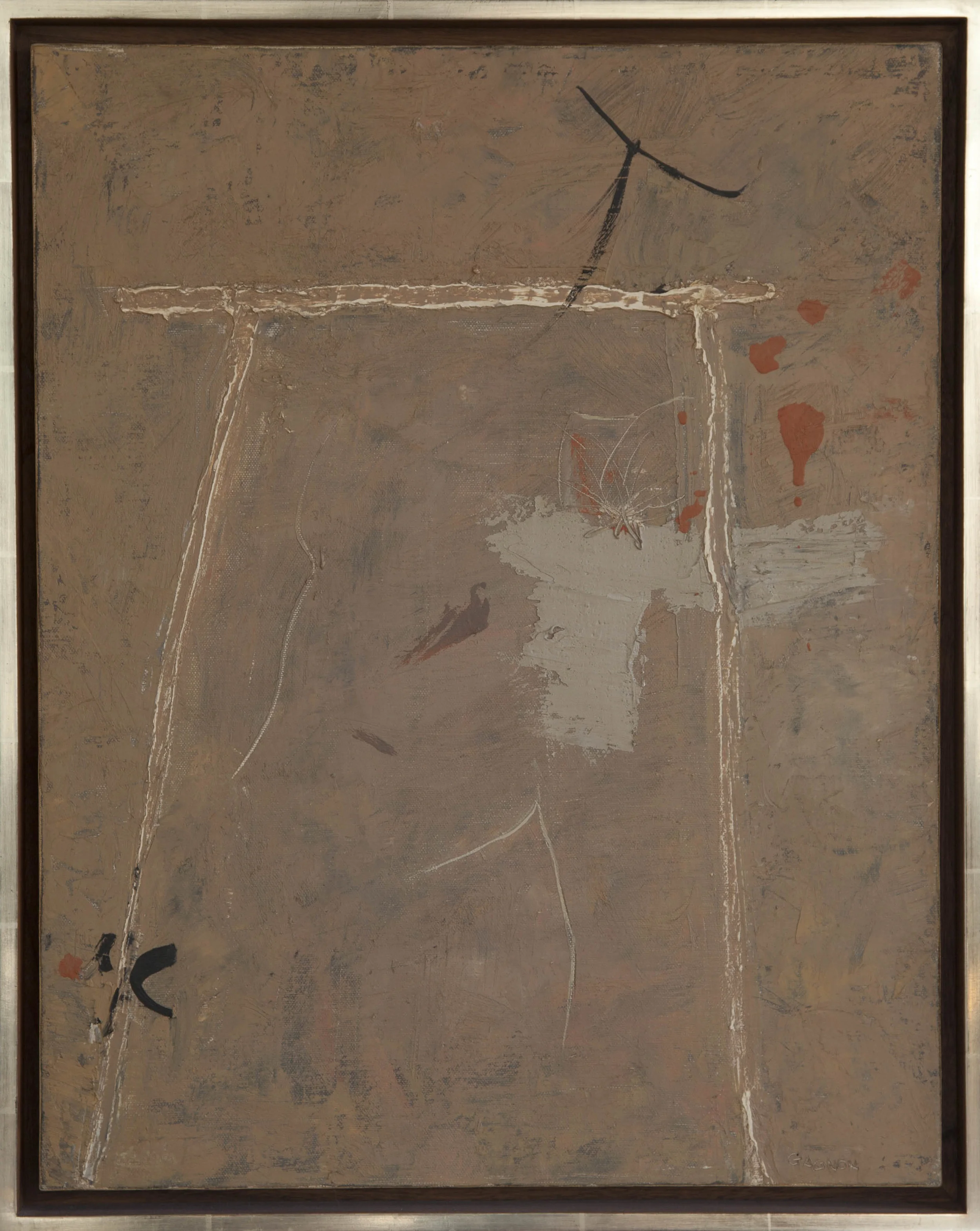 1959, "La Danse", huile sur toile, 51 x 40.4 cm