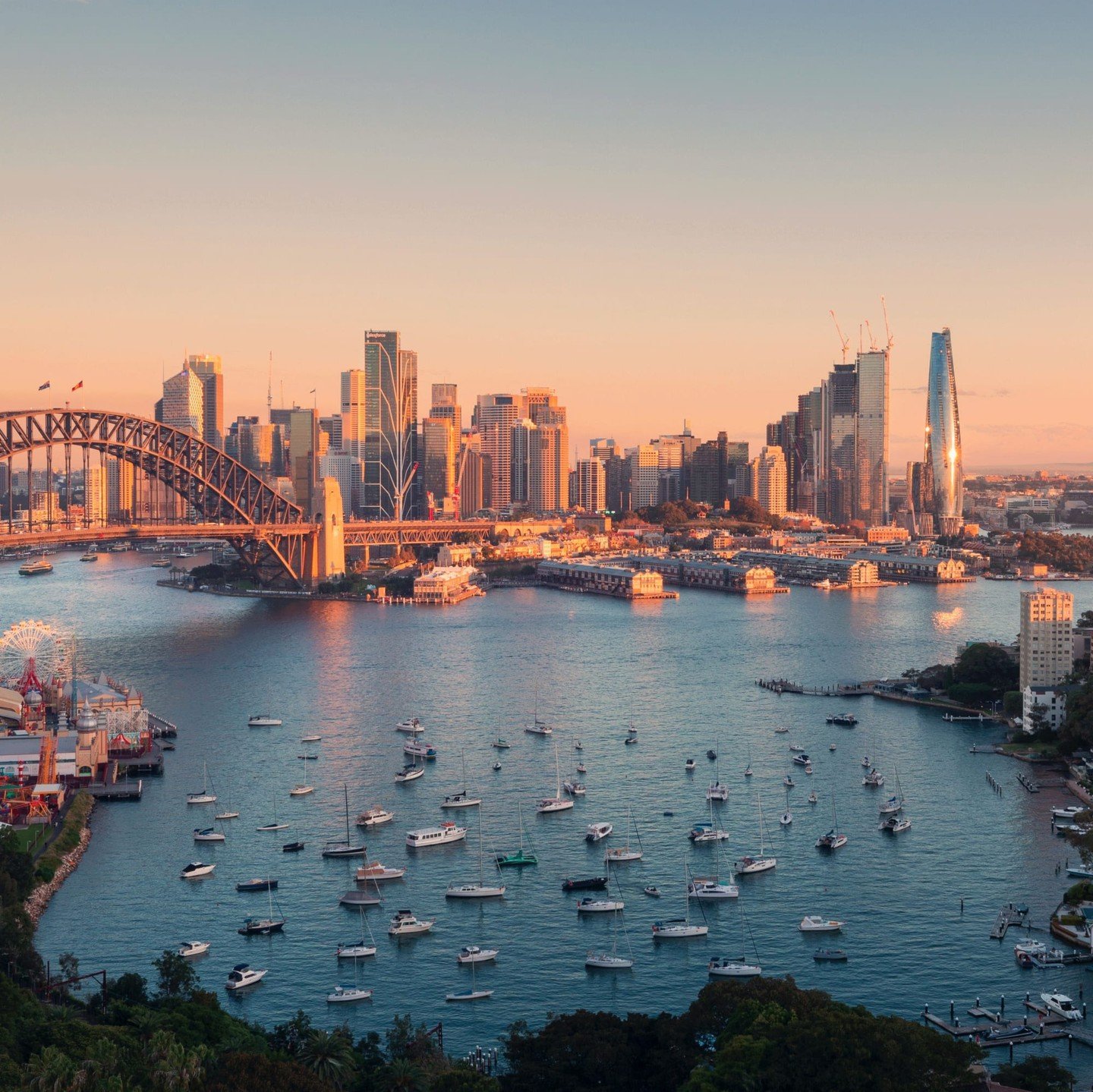 Spend a week in New South Wales. ☀️
In Sydney, watch fireworks from a skippered yacht, catch an open-air movie with picnic-dinner views of the Sydney Opera House, and enjoy an Australian Chamber Orchestra performance on the pier in the Walsh Bay Art