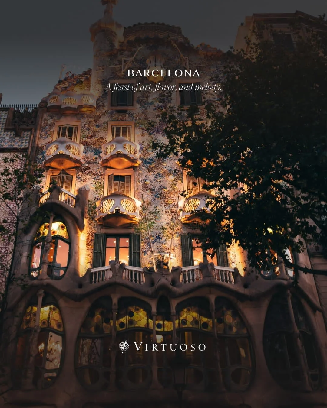 Barcelona is a feast for the senses, where Gaudi's masterpieces, Mediterranean flavors, and timeless melodies meet. 

Let's connect and plan your getaway to Barcelona: mlonsk@tzell.com

#VirtuosoTravel