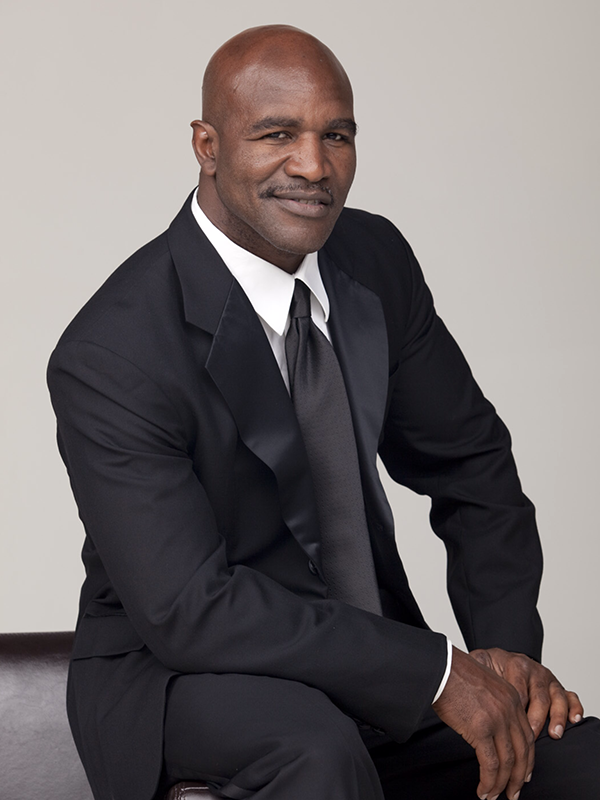 Evander "The Real Deal" Holyfield took boxing lessons as a child at his local Boys & Girls Club.