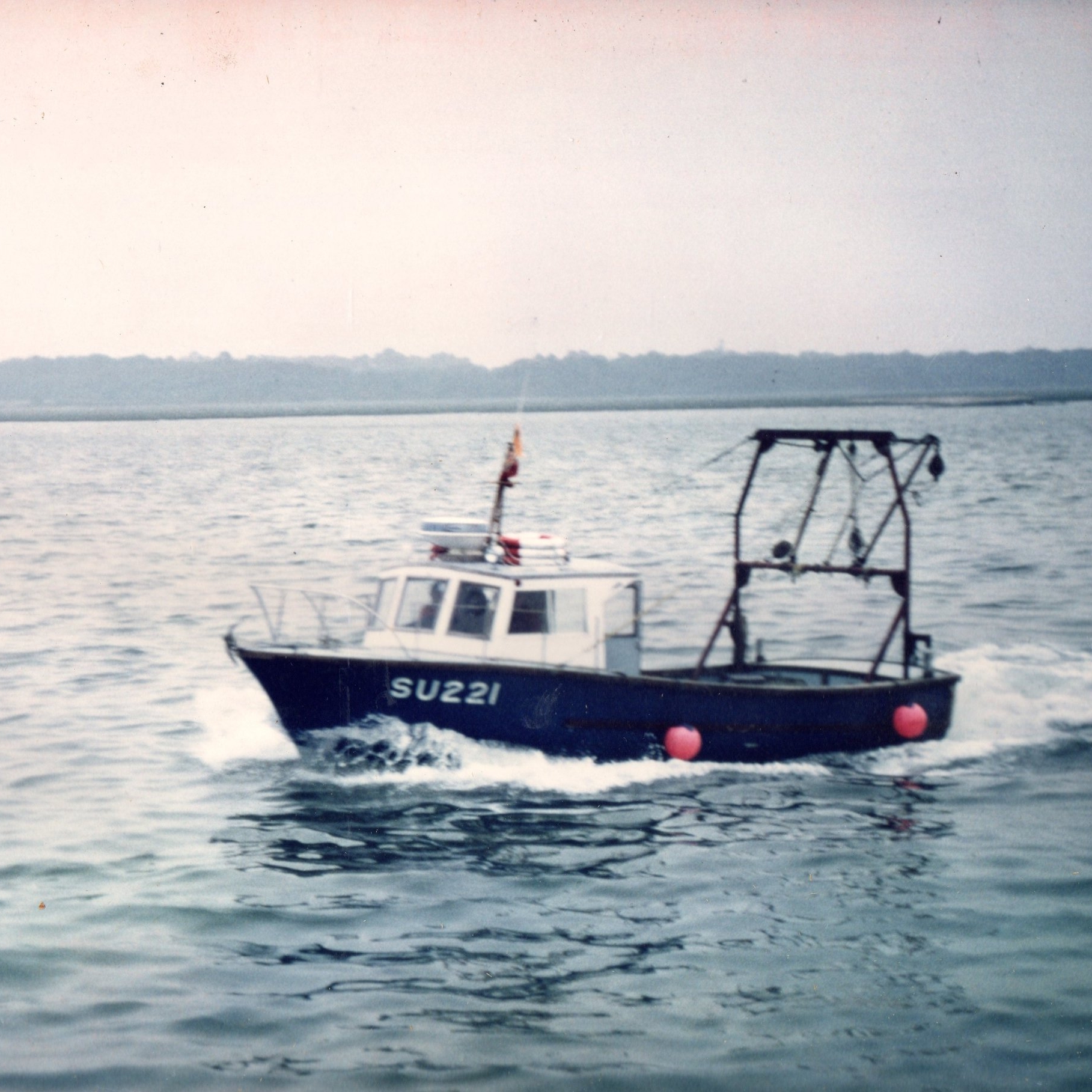 Dredging for clams and oysters.