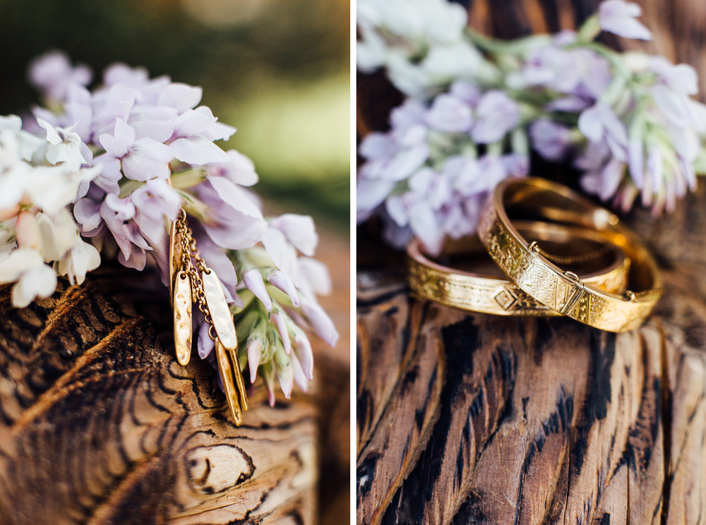  These bracelets were Shelby's great great grandmother's. They read:&nbsp;"Jay to Mary" and "March 25th, '83"...that's 1883. Shelby wore one and her mother wore the other.&nbsp; 