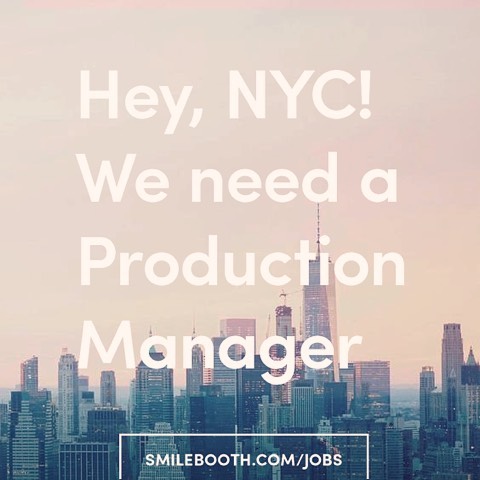 Full time position//NYC  You have experience in digital photography? You&rsquo;re at your best when you&rsquo;re working as part of a team? You&rsquo;re tech savvy in both hardware and software? You&rsquo;re reliable and always on-time? You&rsquo;re 