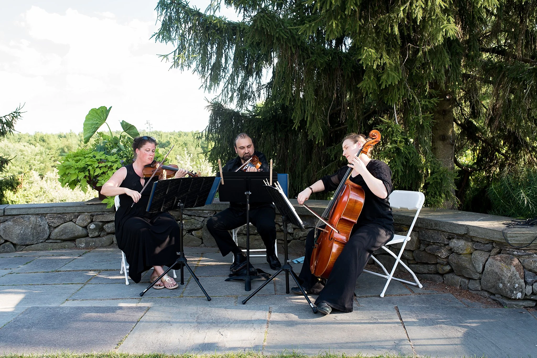 Live musicians for walking down the aisle