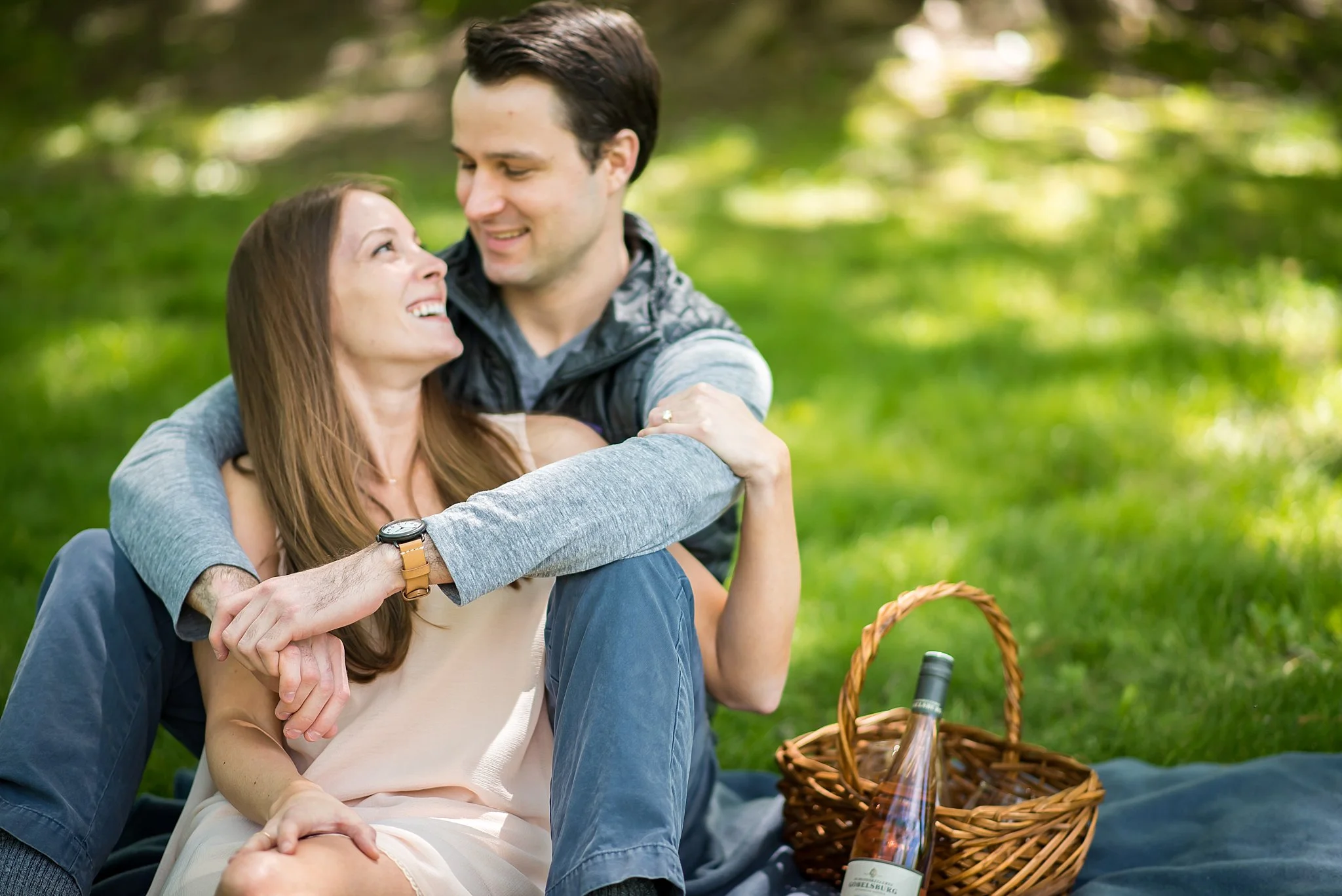 Larz Anderson Park engagement session