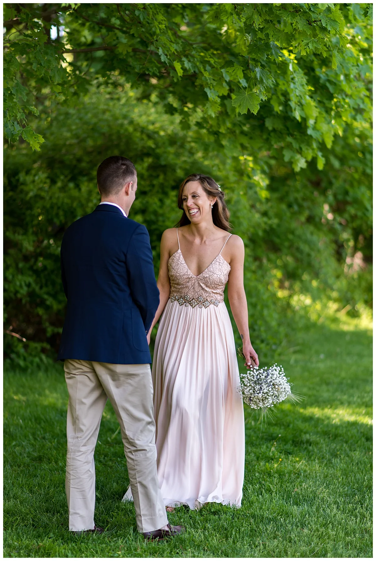 Bride and groom first look Pierce House.jpg