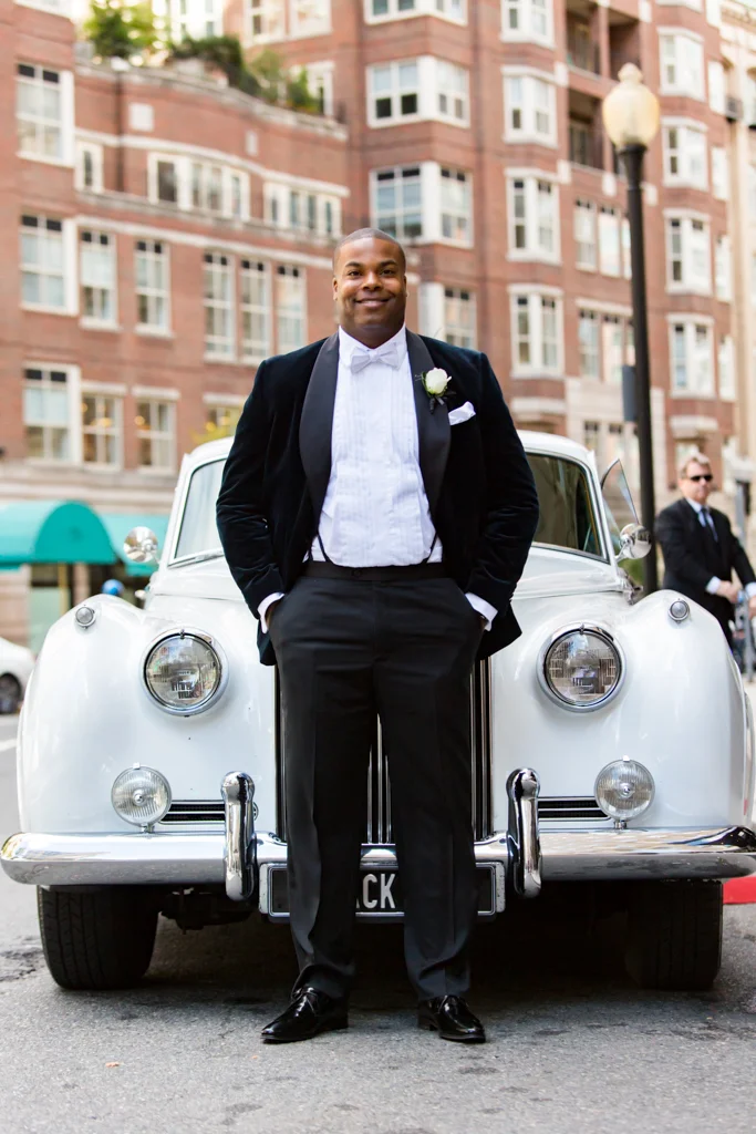 Groom with rolls royce at Boston Park Plaza.jpg