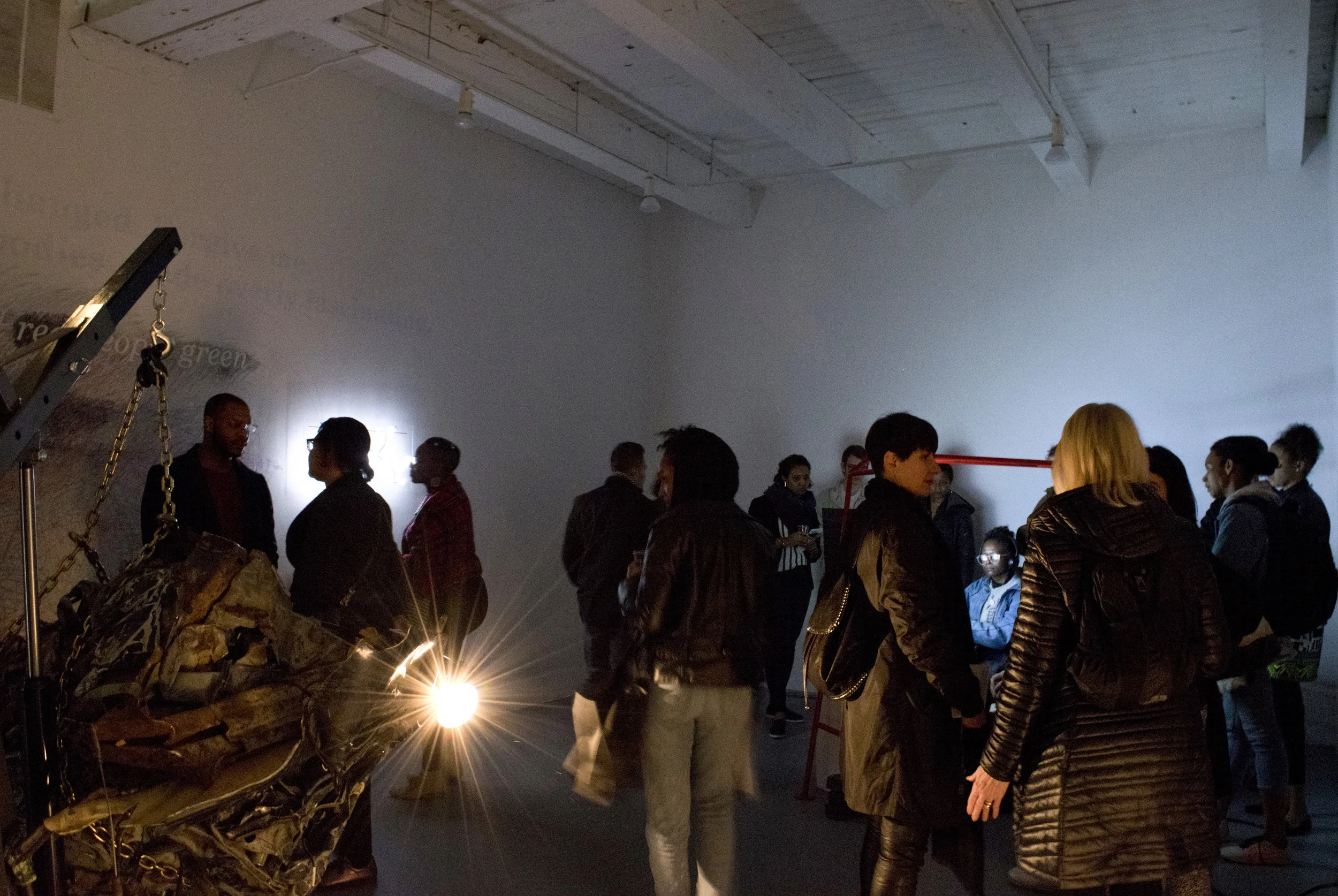 Installation View of Keeping Record Exhibition @ Chicago Artist Coalition (2018)