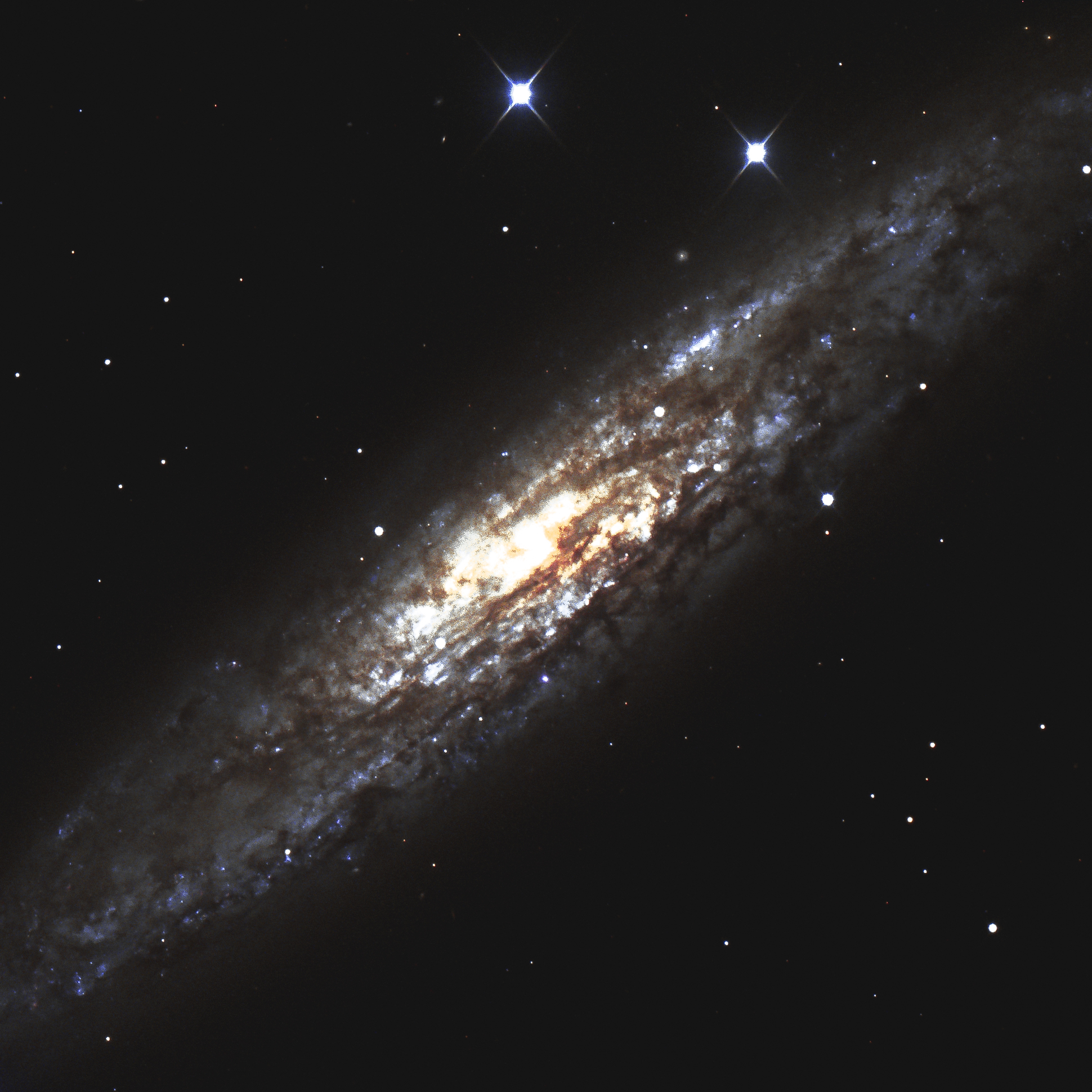 Star Formation In A Galaxy Further Away | 11 Million Light Years
