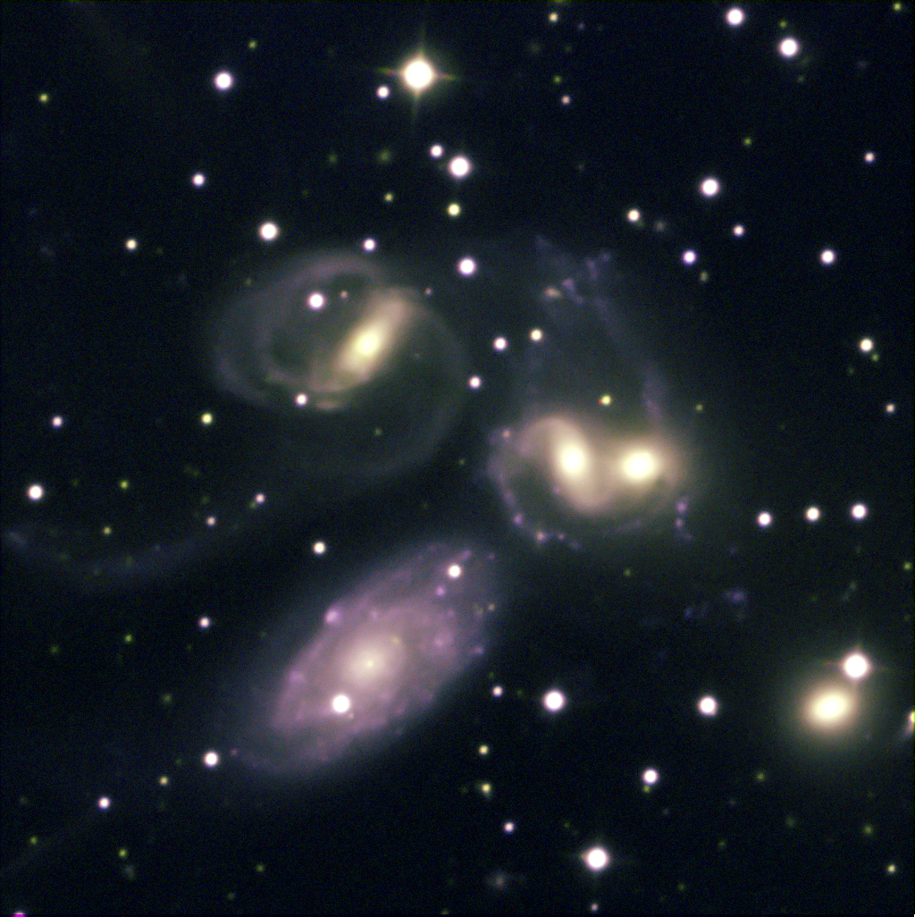 A Cluster Of Galaxies | 300 Million Light Years