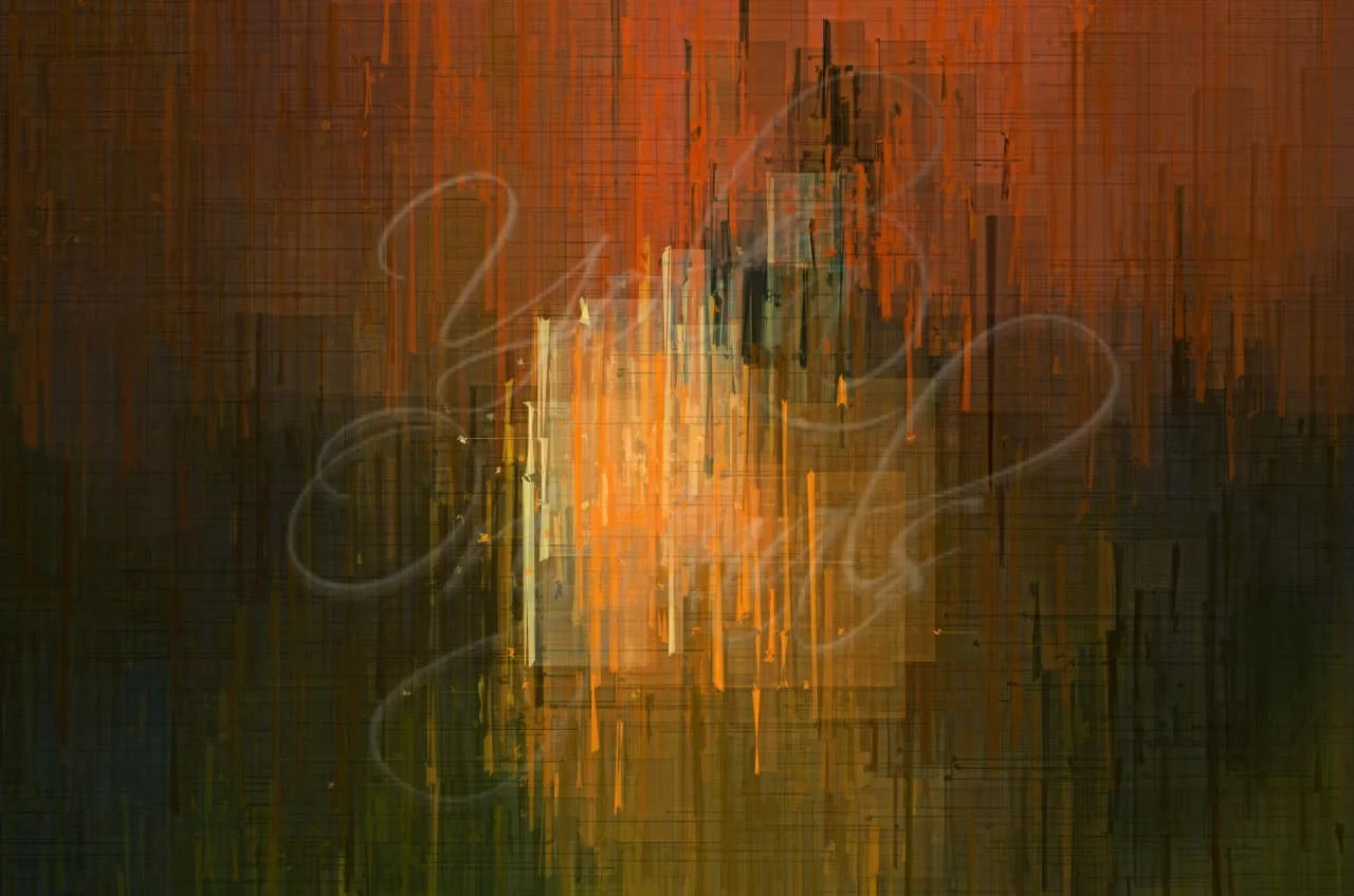 C'est Soir abstract artwork