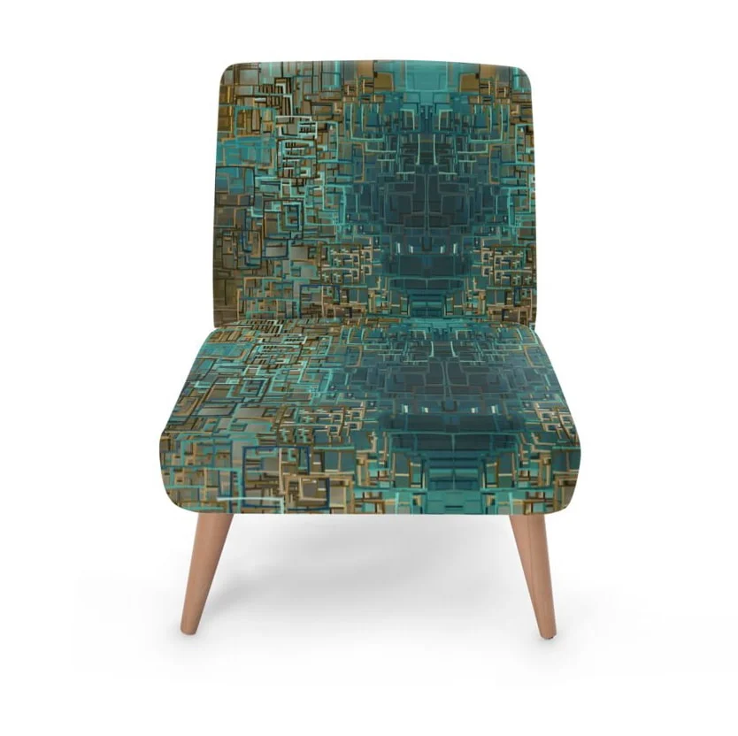 Retro Occasional Chair Limited Edition Front View