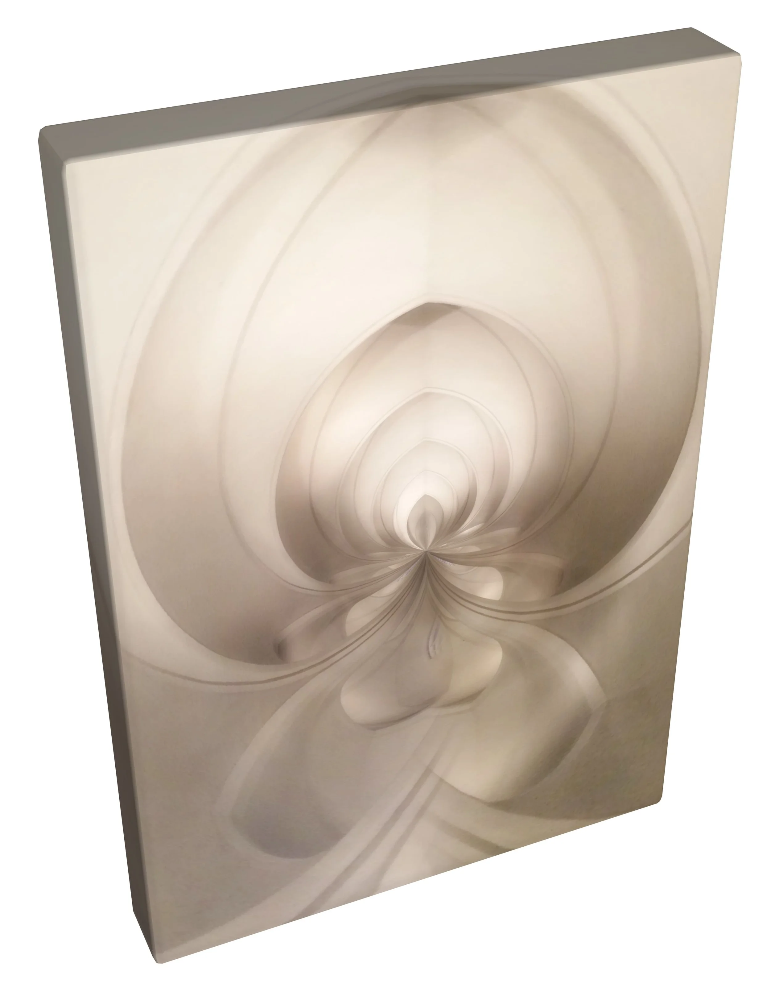 Invocation abstract artwork on canvas