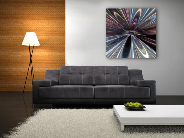 From a Distance abstract artwork available as alu-dibond and metallic fine art prints