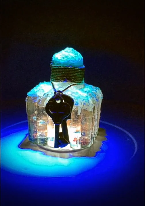 Vintage Ink Bottle Glow in the Dark Night Light 9 of 16