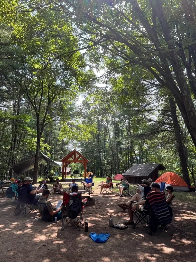 Philosophy in the Wild 🌿

Still thinking about the conversations from this gathering&mdash;a few days of environmental philosophy held outdoors, around a campfire, under open sky. 

I spoke about wild food, emotion, epistemic injustice, and how 