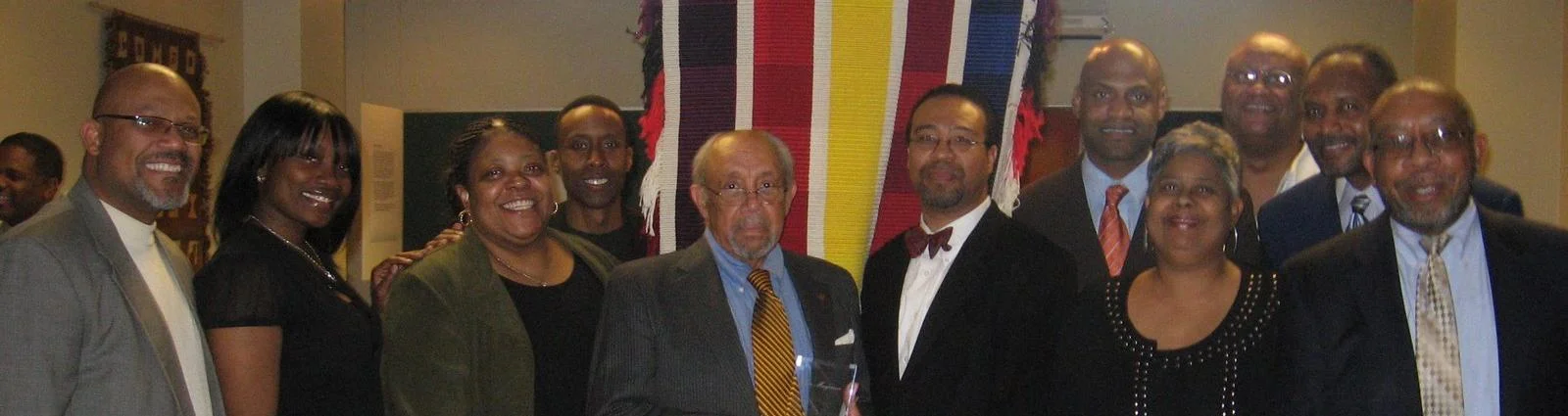 Roger Margerum (center) receives NOMA Detroit Lifetime Achievement Award (April 16, 2009)