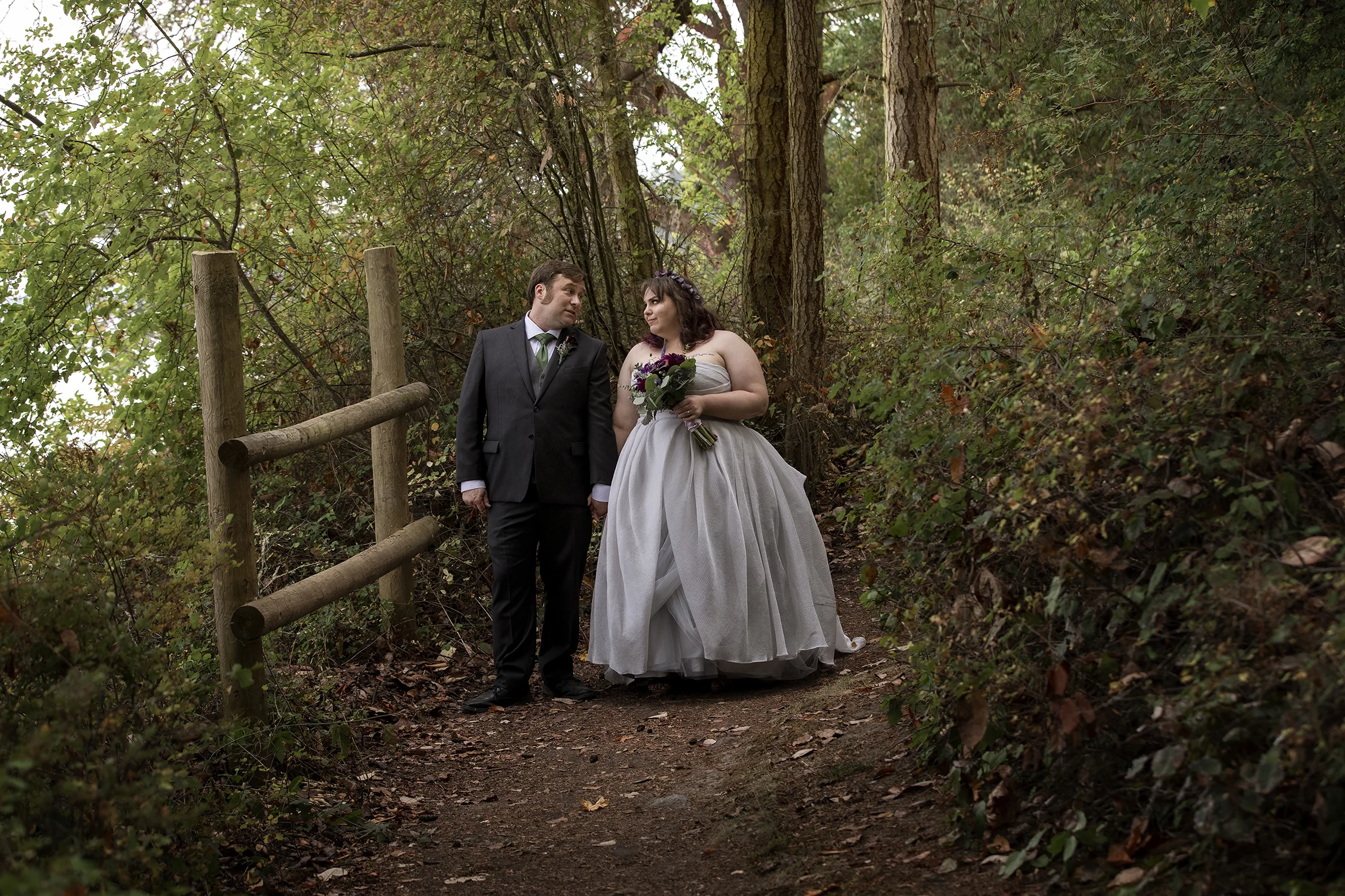 Ashley &amp; Sean's Forest Wedding