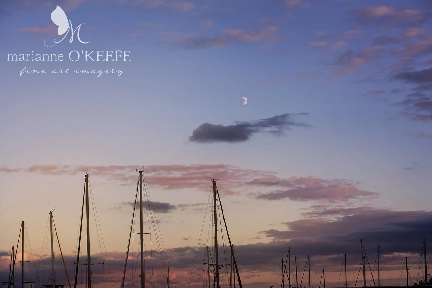 Moon over the Masts 