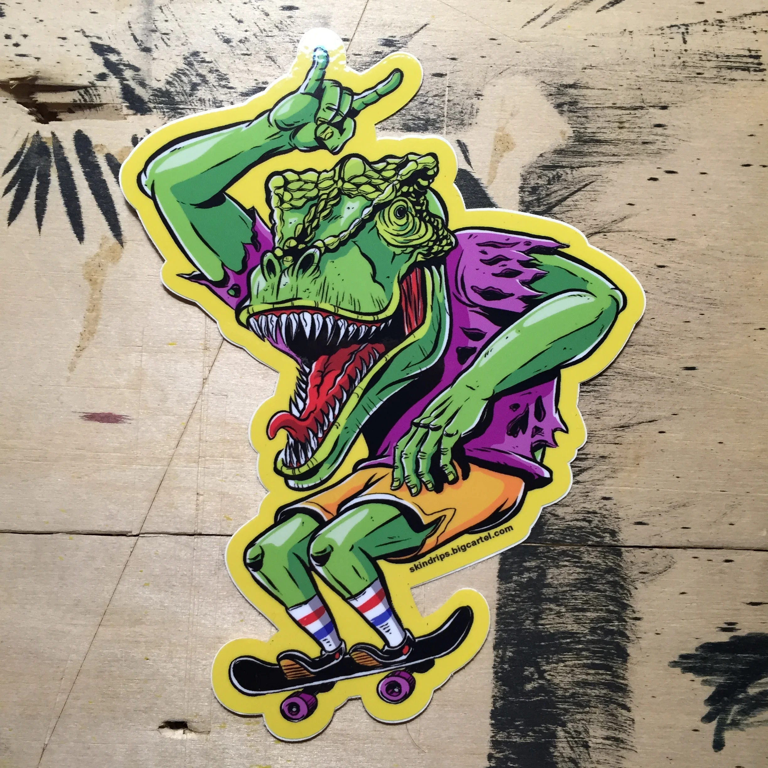 Rex Shredder Sticker