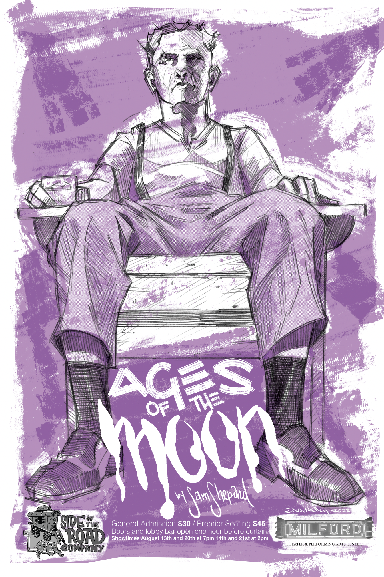 Ages of the Moon Show Poster