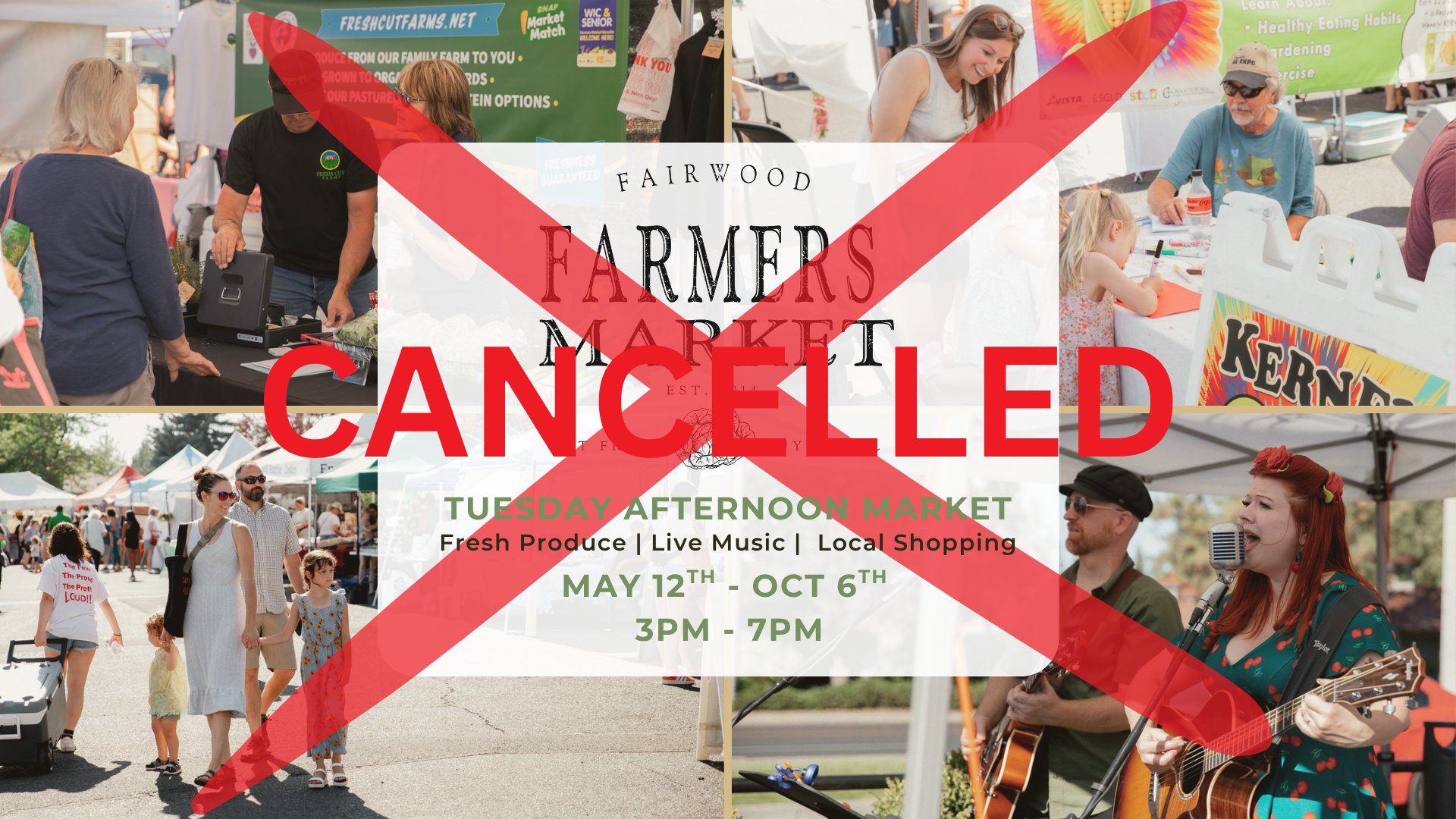MARKET CANCELLED
