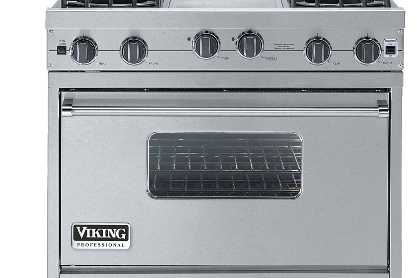 Rare VGRC 36” Viking Range Stainless Steel Gas Griddle