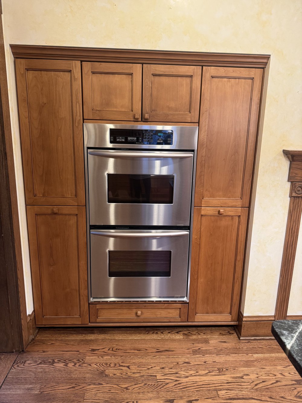 Complete Custom Inlay Wood Cabinets Arts and Crafts Mission Style