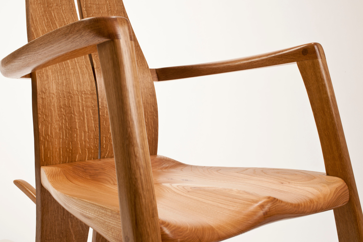 Cumbrian Rocking Chair in Oak by Alasdair Wallace Furniture Maker