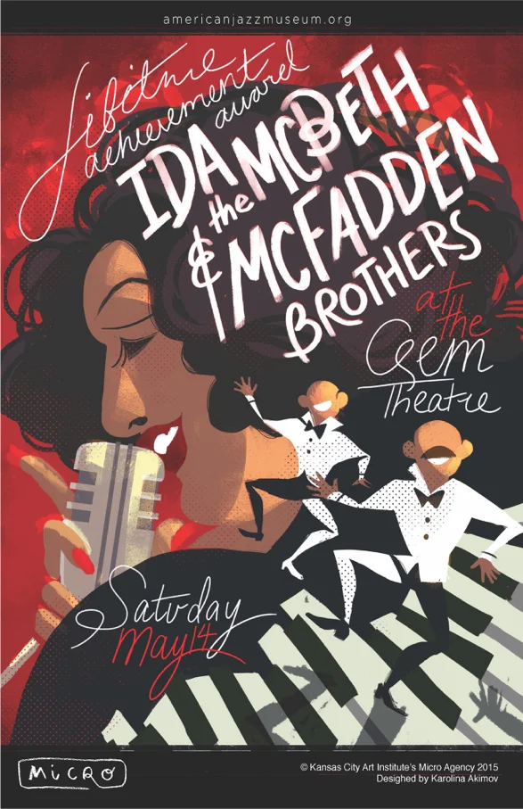 Poster by Karolina Akimov.
