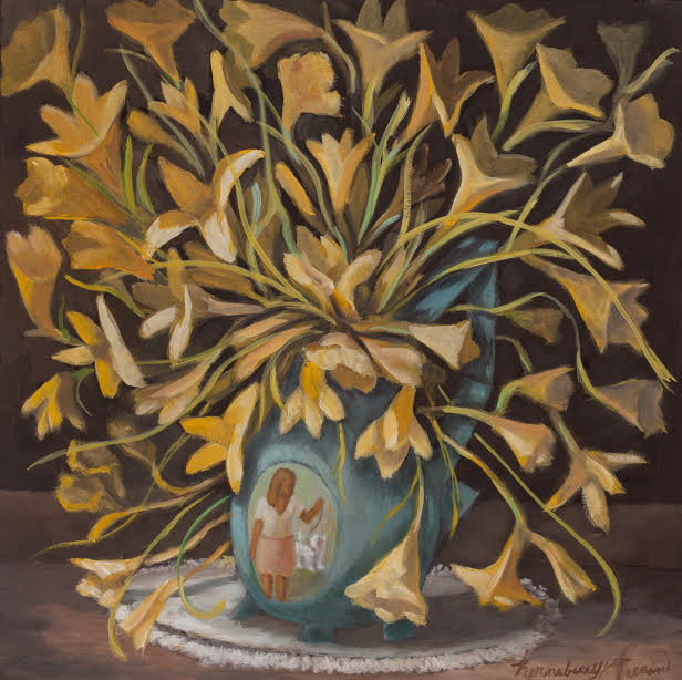 Yellow Trombone Flowers