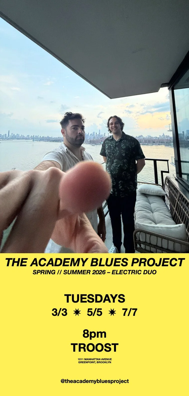 The Academy Blues Project – Spring // Summer 2026 – Troost
