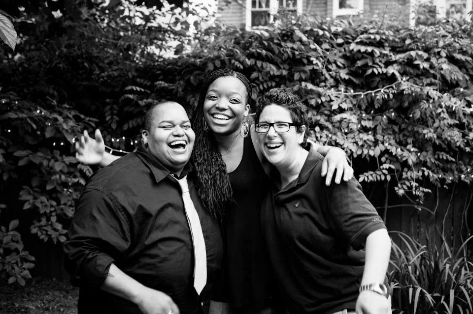 Toshi, Tashawn, the “Warrior Princess” and Bob. Photo: Erica Beckman