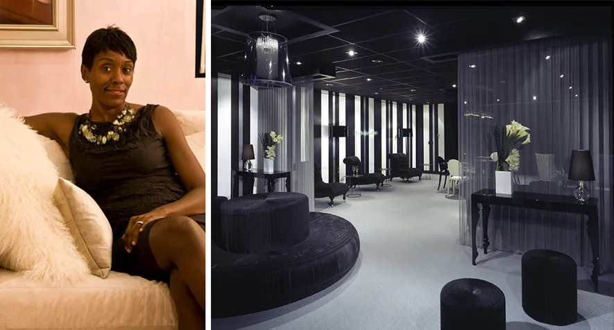 The humble design diva and the offices she designed for BET.