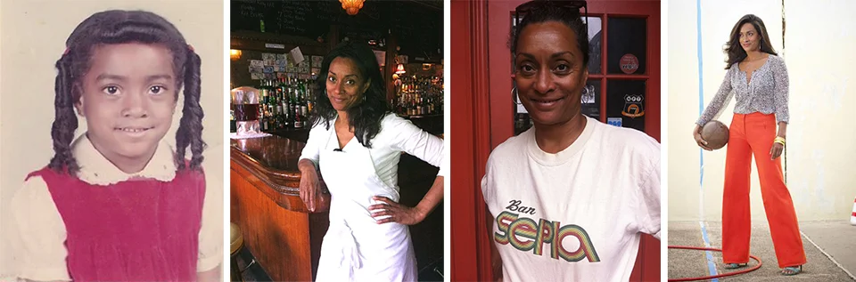 Kindergartner Delissa; photographed at Bar Sepia by Elia Lyssy ; rocking a signature tee; and photographed by Sergio Kurhajec for O, The Oprah Magazine, 2011.