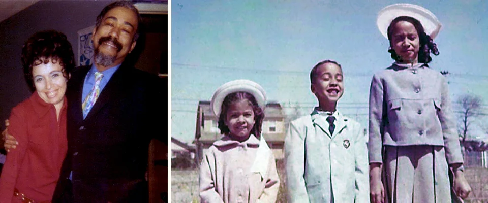 Rita and Brumsic Brandon, Jr. Their children Barbara, Brumsic III and Linda on Easter Sunday 1963. Photos courtesy of Barbara Brandon-Croft.