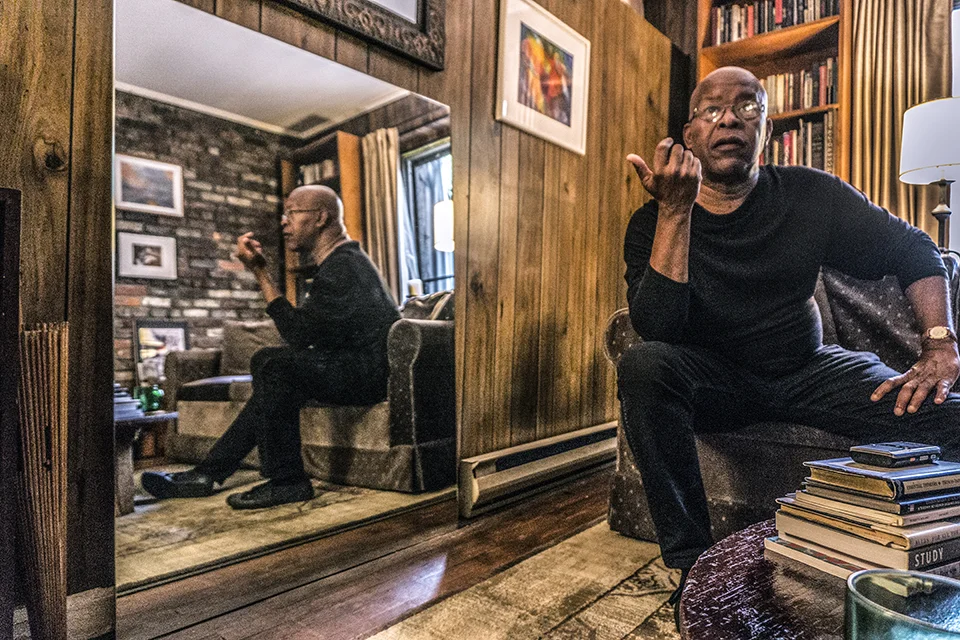 William Hooker photographed in his Manhattan home by Sharon Pendana for THE TROVE on September 11, 2018