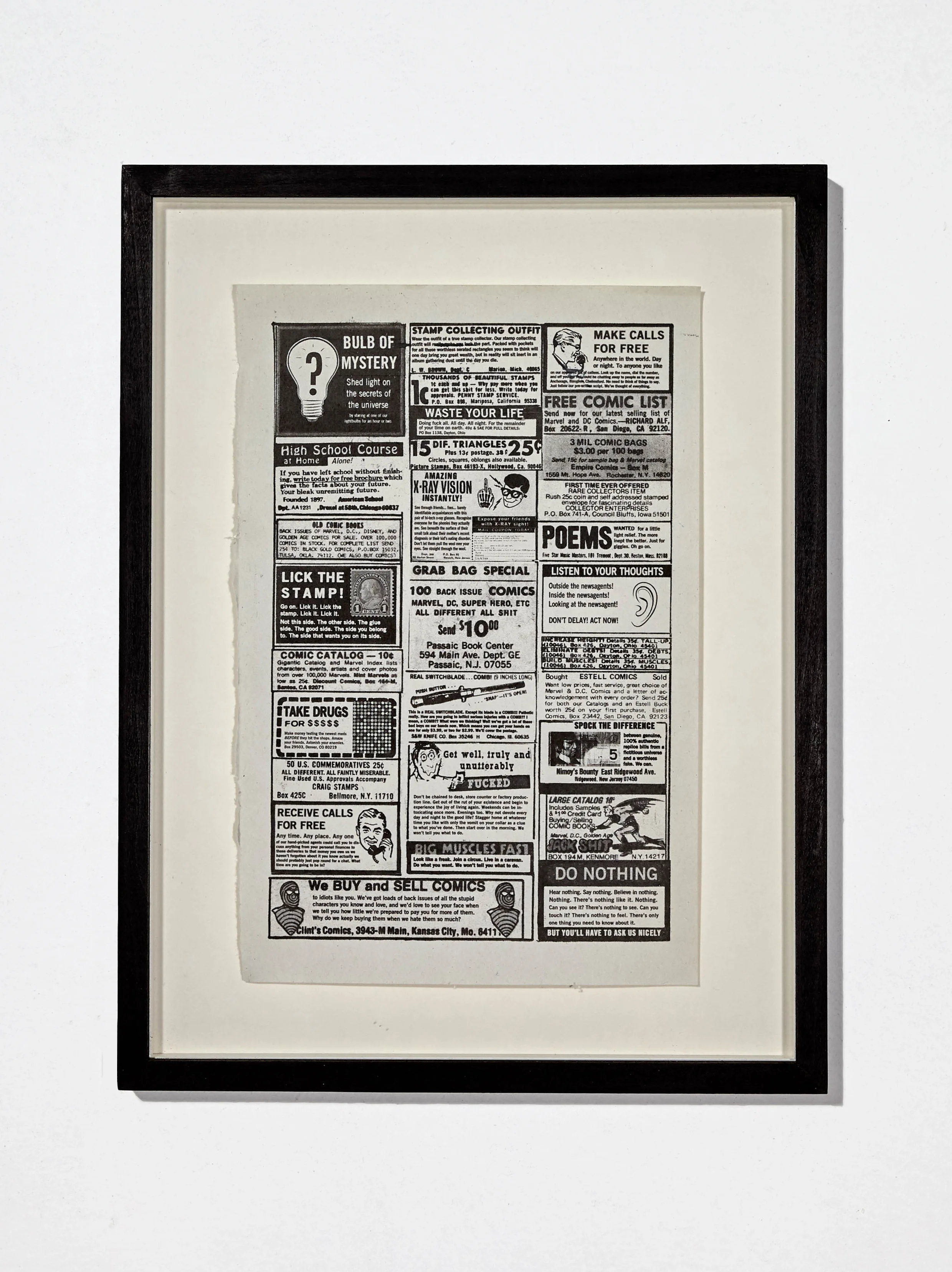 Unfound object VII (Mail Order)