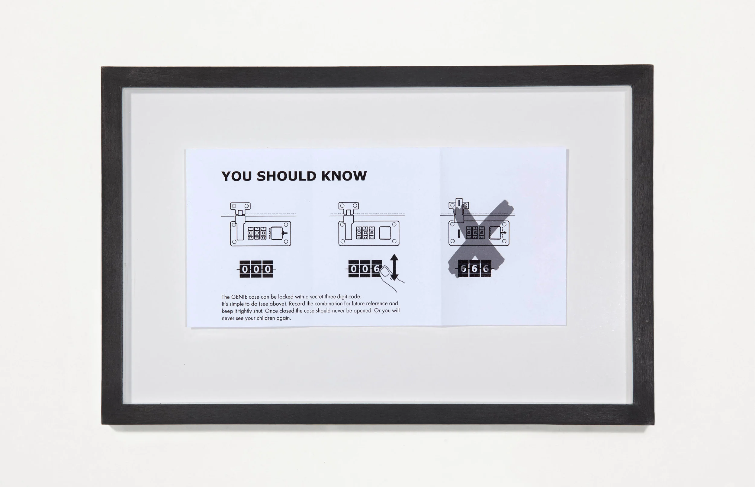 Unfound Object XIV (You Should Know)