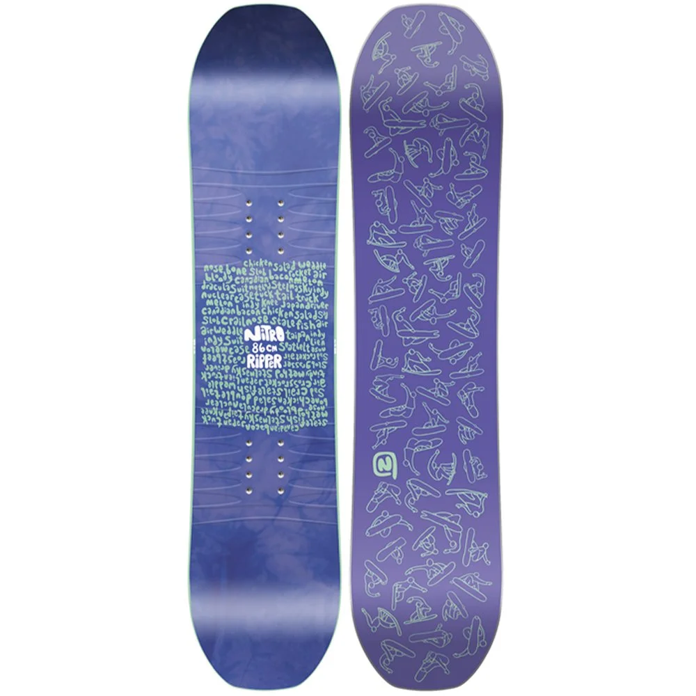 Nitro Ripper Kids Snowboard 2023 — Invasion Snowboard Shop West Dover, VT