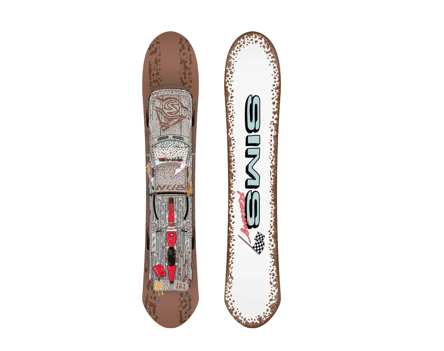 sims distortion snowboard